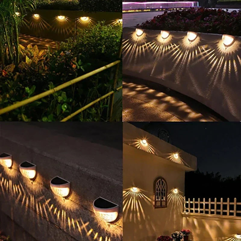 BowLift | Outdoor Waterproof Solar LED Patio Wall Lamp