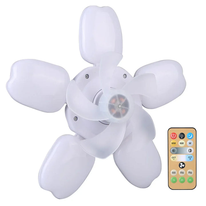 BowLift | Silent Adjustable Remote Control Ceiling Foldable Fan Lamp