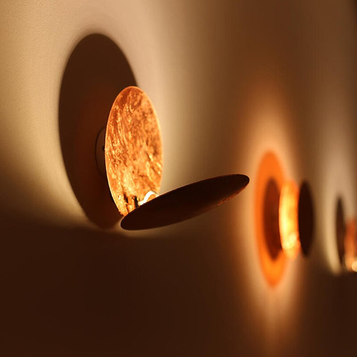 BowLift | SolGlow Solar Eclipse LED Wall Light | Modern Mood Light | Elegant Wall Lamp for Living Room & Bedroom