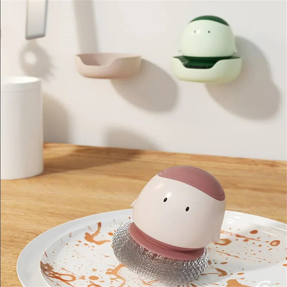 BowLift | Automatic Liquid Dispenser Dishwashing Brush