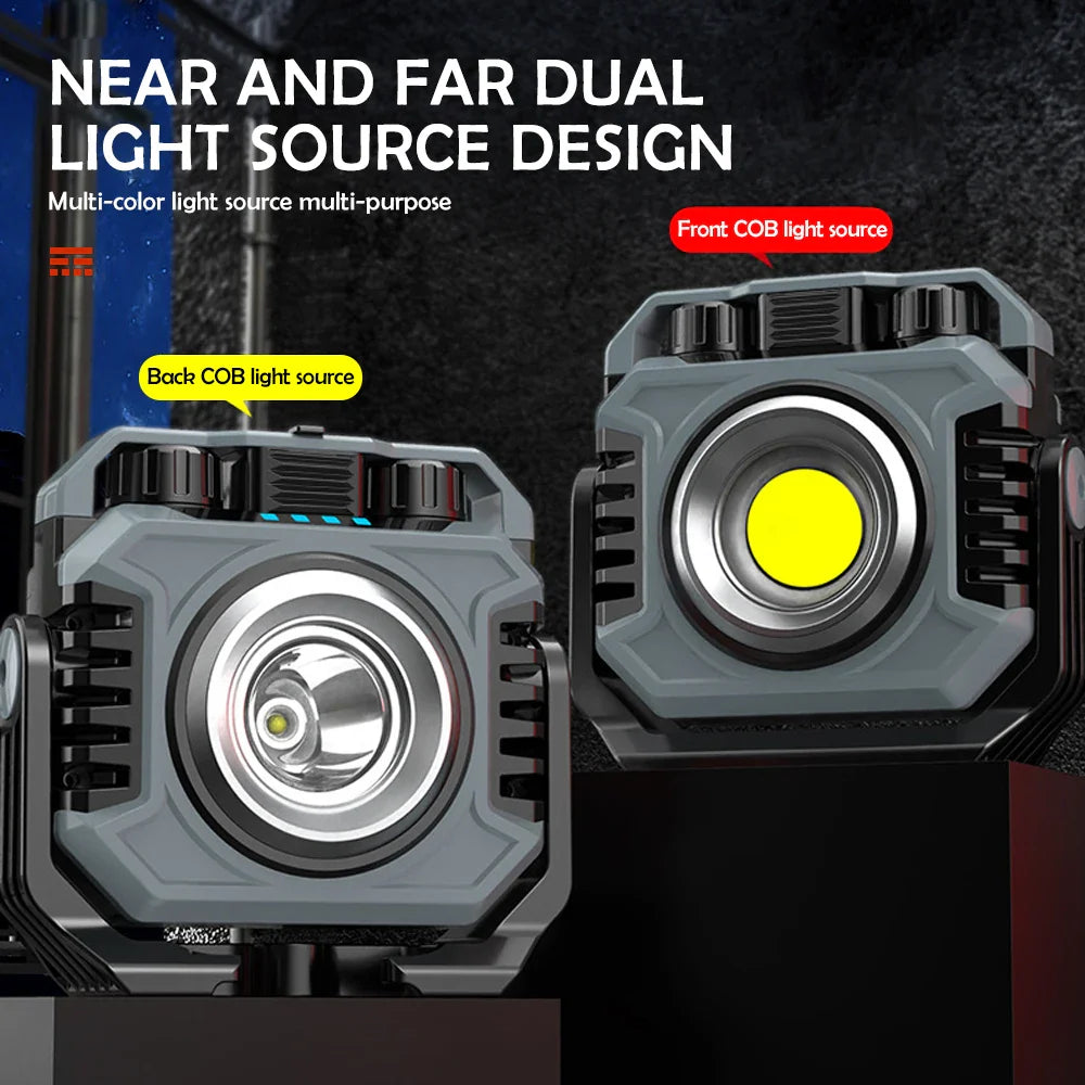 BowLift | TektorBeam Work Light LED 1500 Lumens | Rechargeable & Magnetic | Steplessly Dimmable | IP66 Waterproof