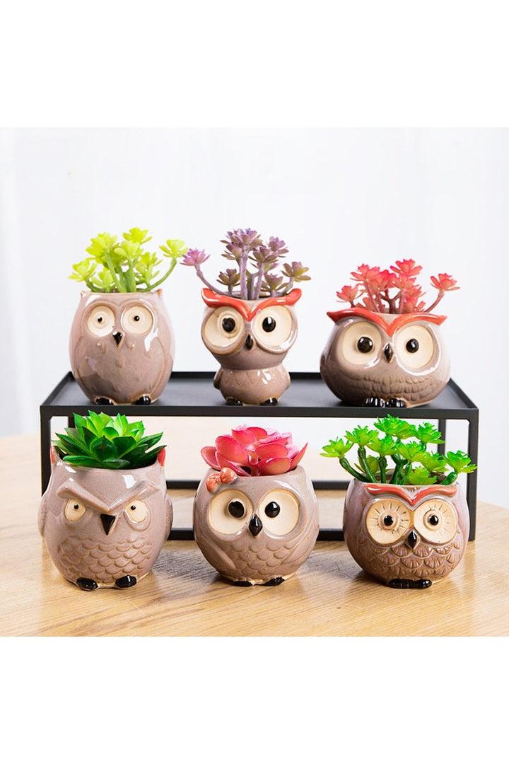 Eule Ceramic Flower Pot | Bowlift