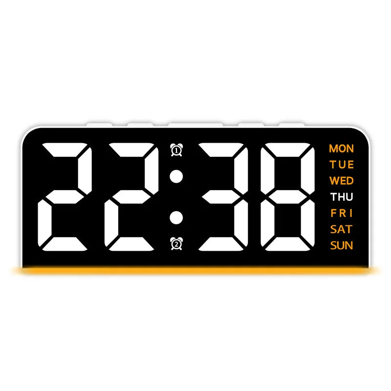 BowLift | Modern LED All Week Display Night Lamp Alarm Clock