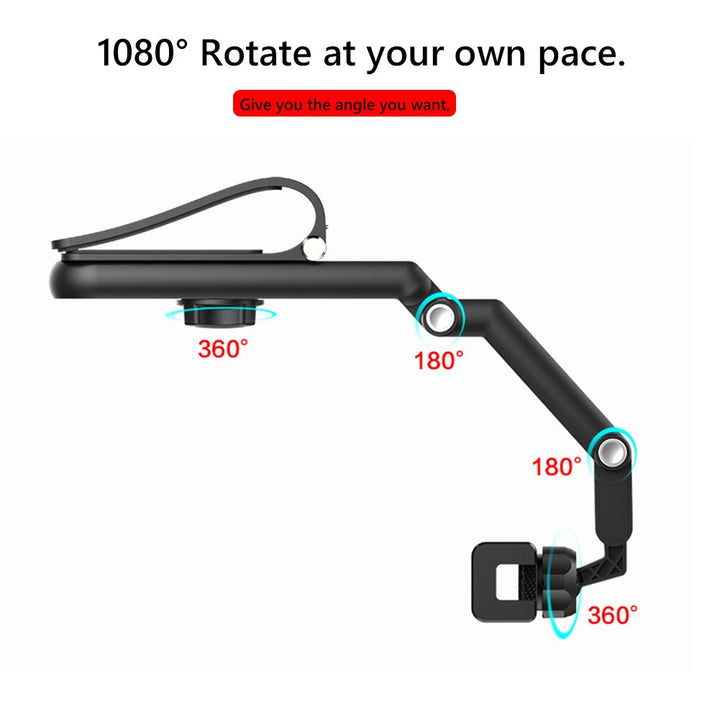 BowLift | Sun Visor Car Rotating Phone Holder Clip