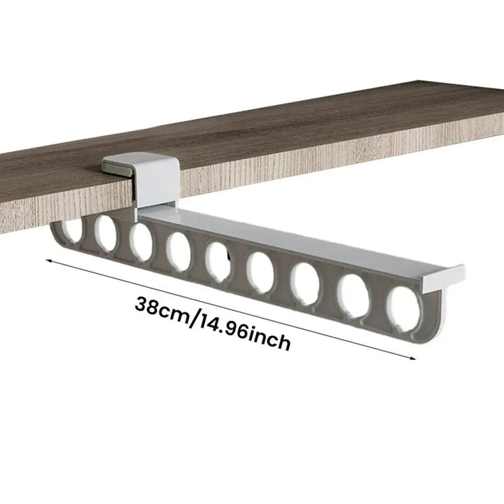 BowLift | Retractable Wardrobe Rail Closet Organizer Hanger