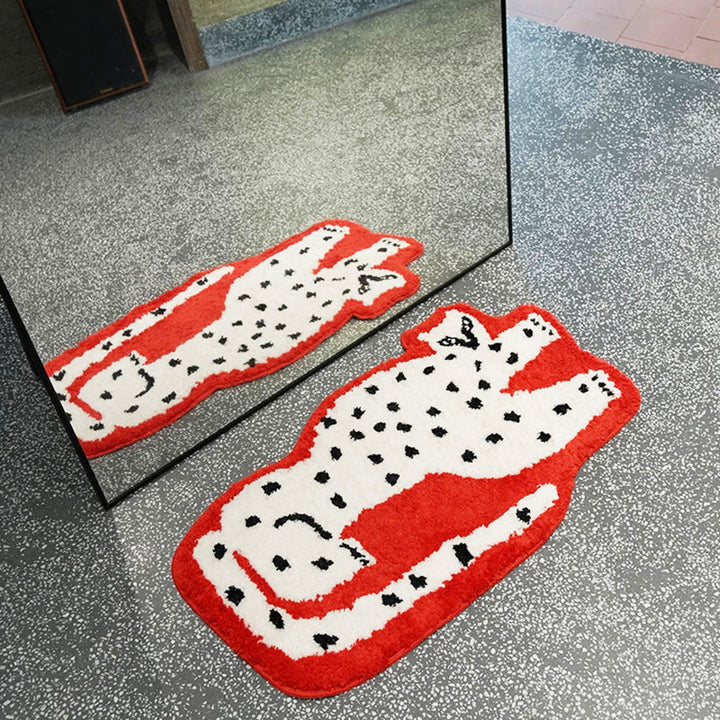 Tufting Leopard Rug | Bowlift