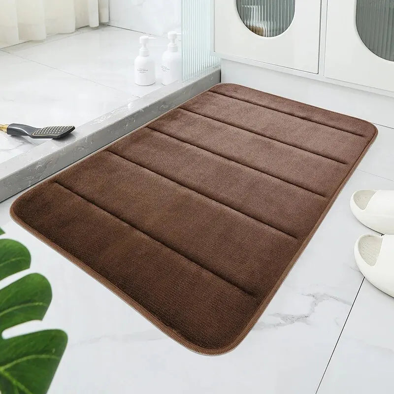 BowLift | Coral Velvet Non-Slip Bath Mat Quick
