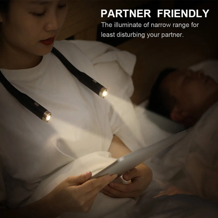 BowLift | LED Rechargeable Handsfree Reading Lamp