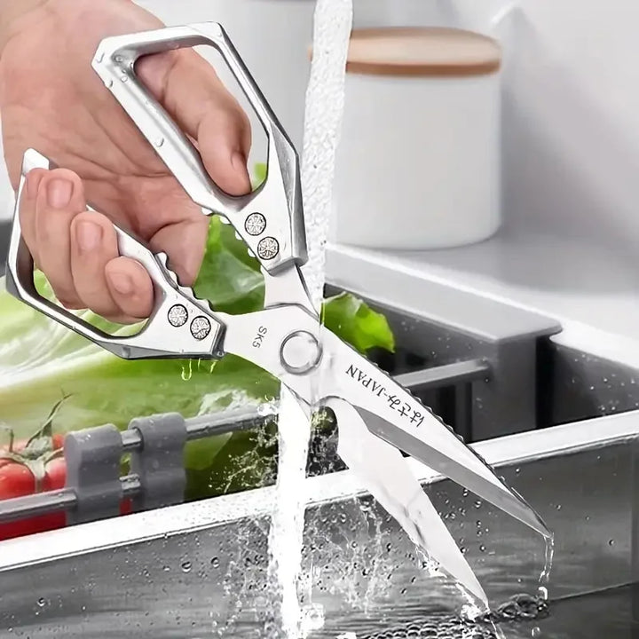 BowLift | Multifunctional kitchen scissors | Stainless steel SK5 | For meat, fish & vegetables | Ergonomic handle
