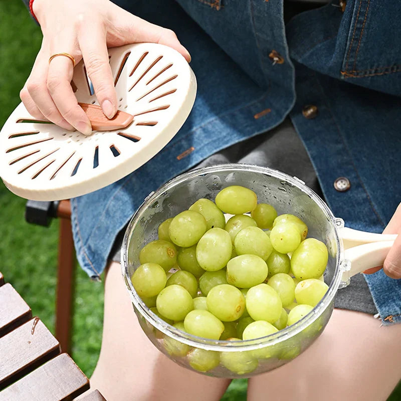 BowLift | Space Saving Vegetable Fruit Drainer Basket
