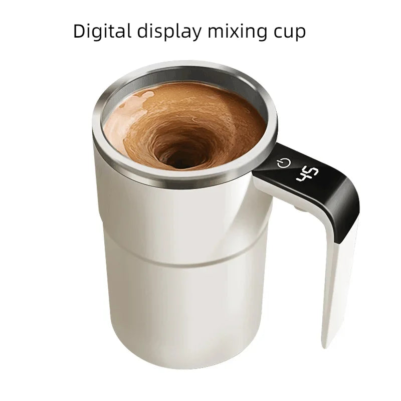 BowLift | Digital Temperature Display Self Stirring Coffee Mug
