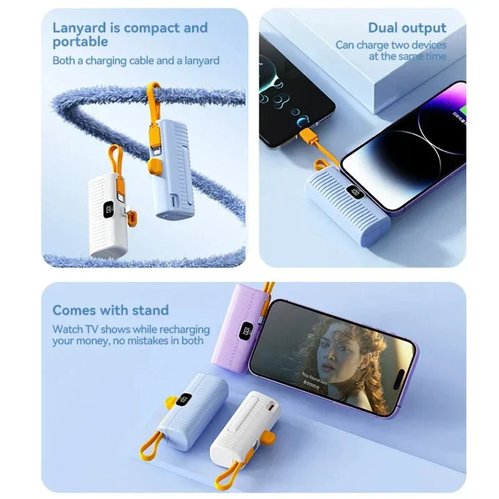 BowLift | Bidirectional Digital Display Ultra-Long Battery Powerbank