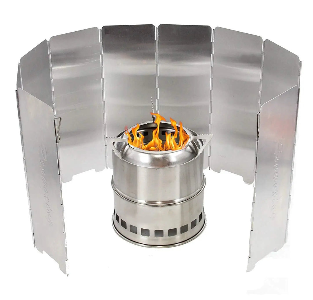 BowLift | Windshield for Camping Stove – Efficient Cooking in Wind