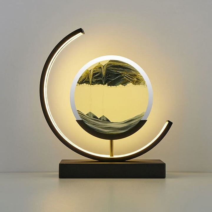 BowLift | LED Sand Art Desk Lamp – Soothing Motion Light
