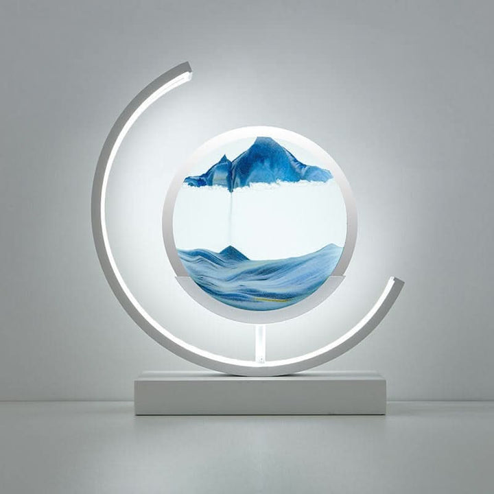 BowLift | LED Sand Art Desk Lamp – Soothing Motion Light