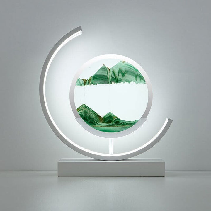 BowLift | LED Sand Art Desk Lamp – Soothing Motion Light