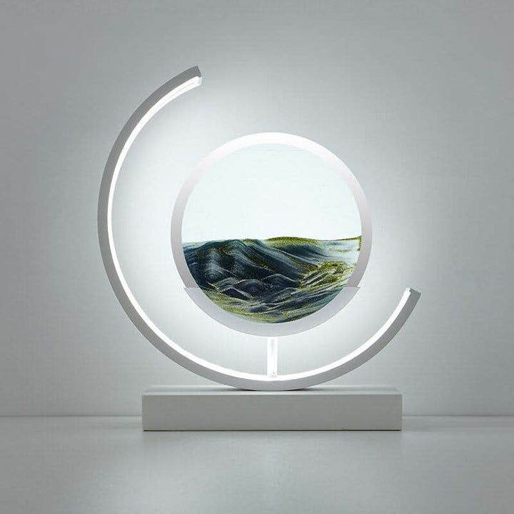 BowLift | LED Sand Art Desk Lamp – Soothing Motion Light