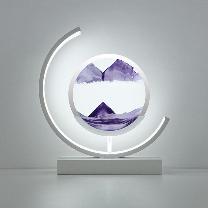 BowLift | LED Sand Art Desk Lamp – Soothing Motion Light