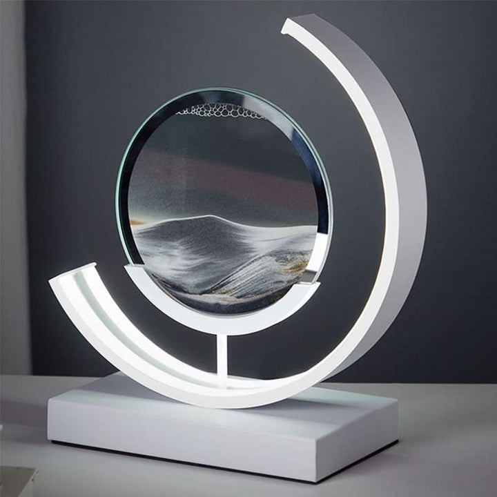 BowLift | LED Sand Art Desk Lamp – Soothing Motion Light