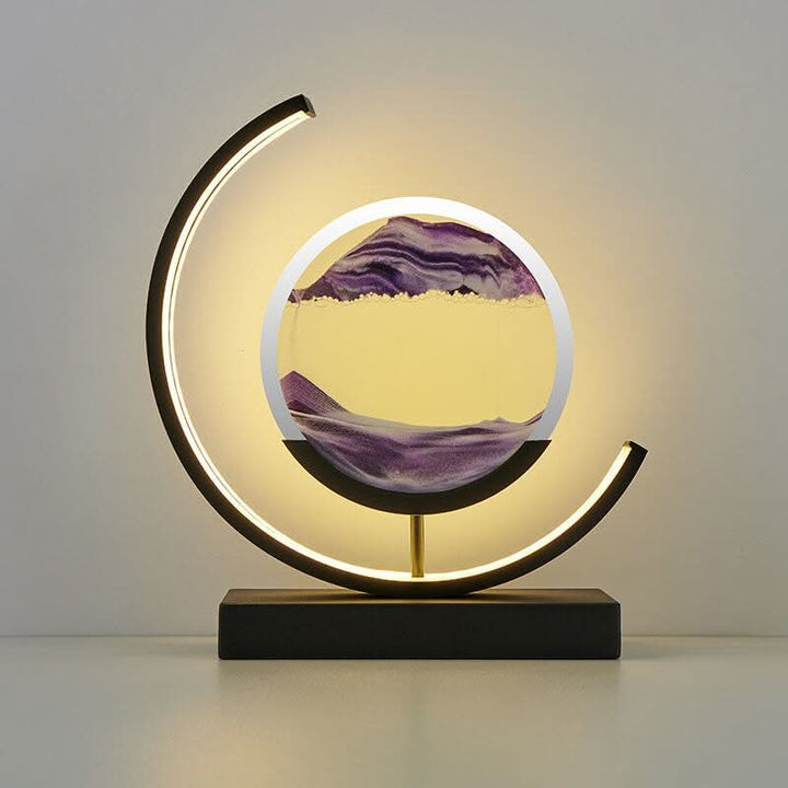 BowLift | LED Sand Art Desk Lamp – Soothing Motion Light