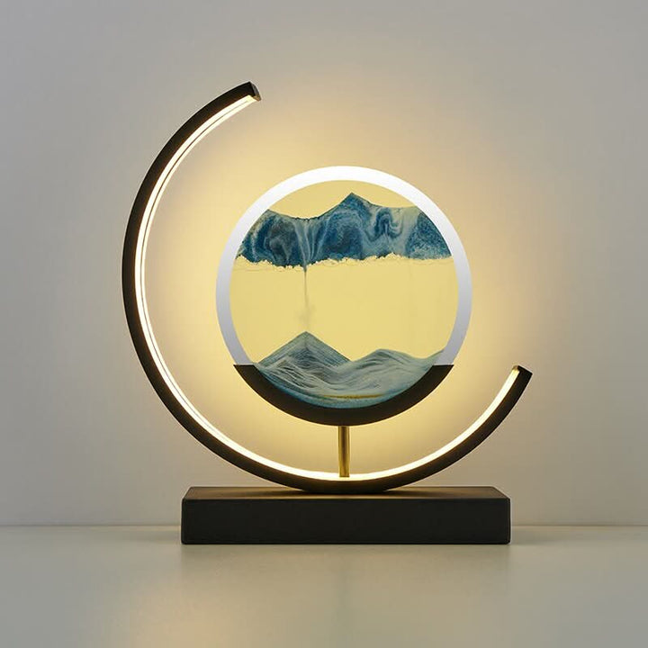 BowLift | LED Sand Art Desk Lamp – Soothing Motion Light