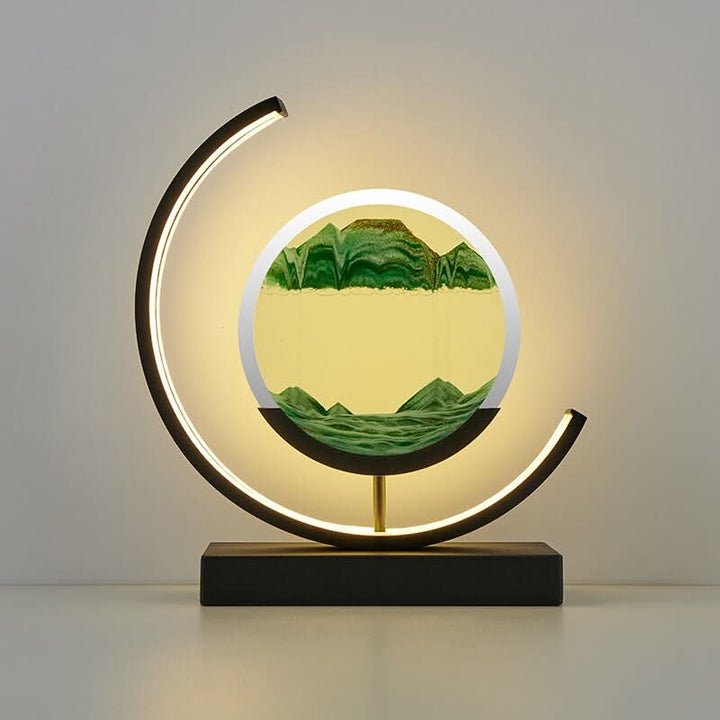 BowLift | LED Sand Art Desk Lamp – Soothing Motion Light