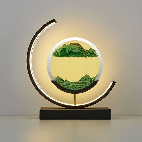 BowLift | LED Sand Art Desk Lamp – Soothing Motion Light
