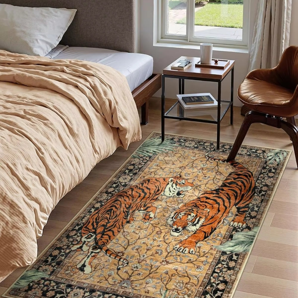 BowLift | Savage Grace Tiger Tapestry Carpet Rug