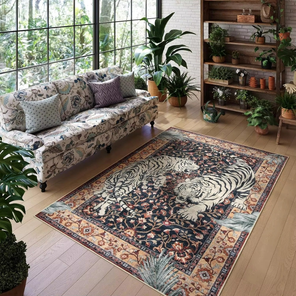BowLift | Savage Grace Tiger Tapestry Carpet Rug