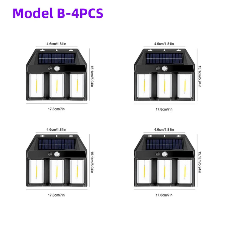 BowLift | Night Guard LED Solar Wall Waterproof Lamp