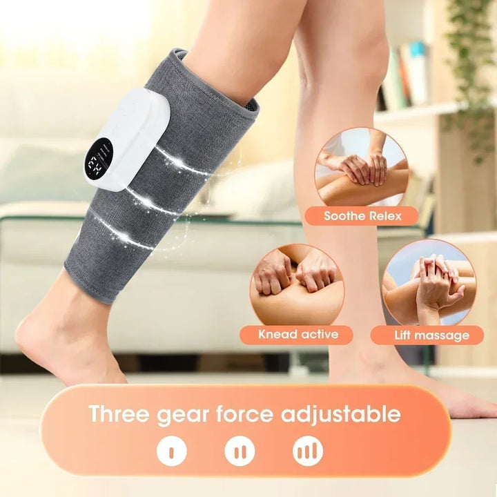 BowLift | Deep Tissue Infrared Heat Compression Electric Leg Muscle Therapy Massager