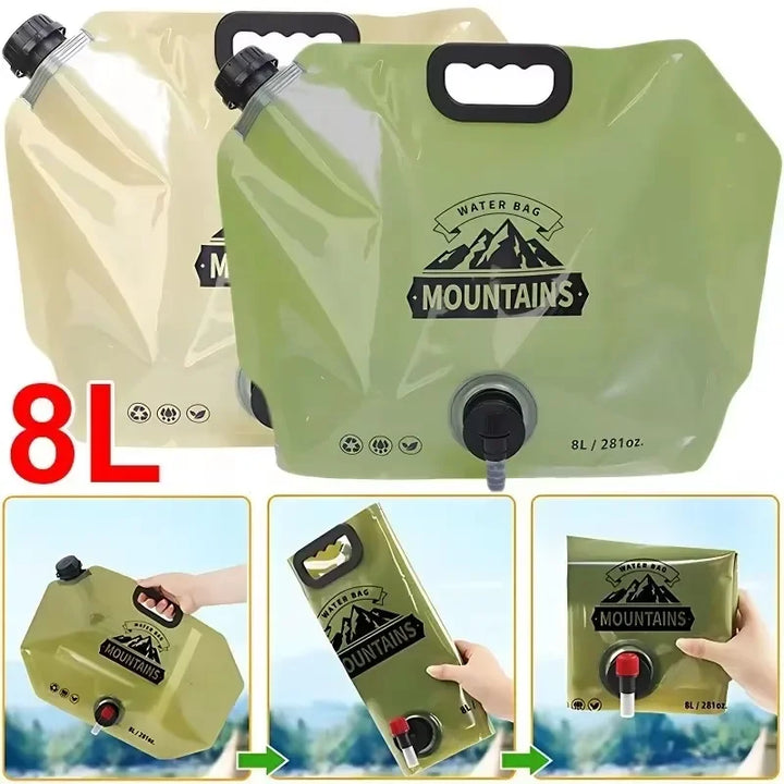BowLift | HydroPackx Water Carrying Bag | Foldable, Compact & With Spout | Ideal for Outdoor Activities