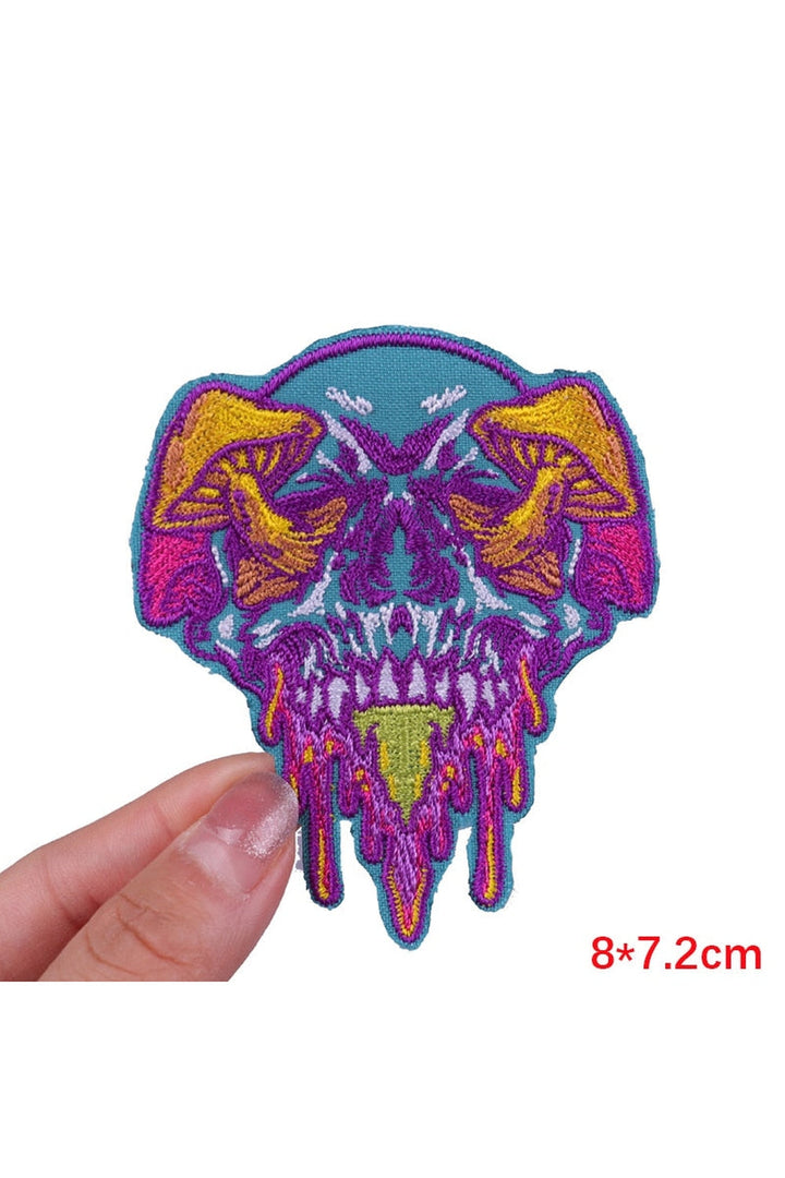 Punk Embroidery Patch Set | Bowlift
