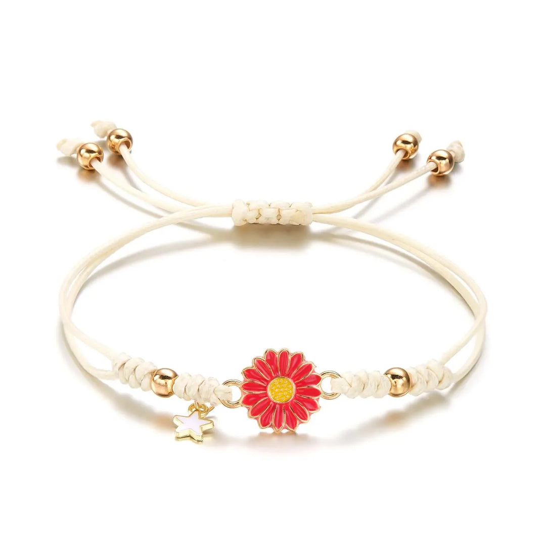 BowLift | Braided Feminine Flower Star Bracelet