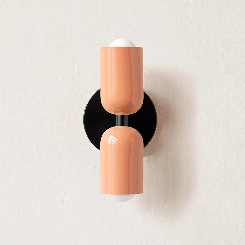 BowLift | Double Head Wall Lamp Black Base