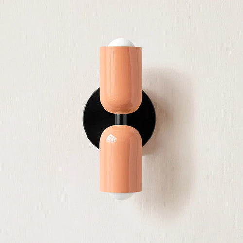 BowLift | Double Head Wall Lamp Black Base