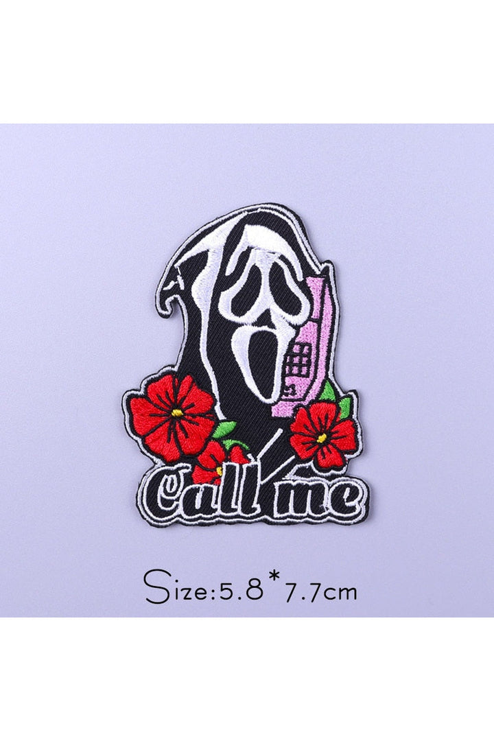 Punk Style Embroidered Patches | Bowlift