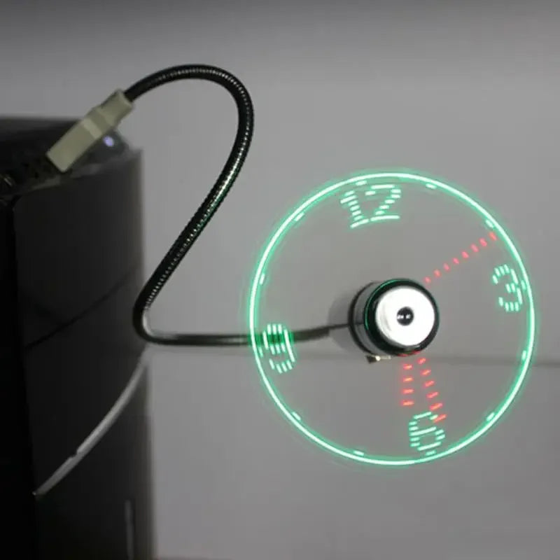 BowLift | USB LED Fan Clock
