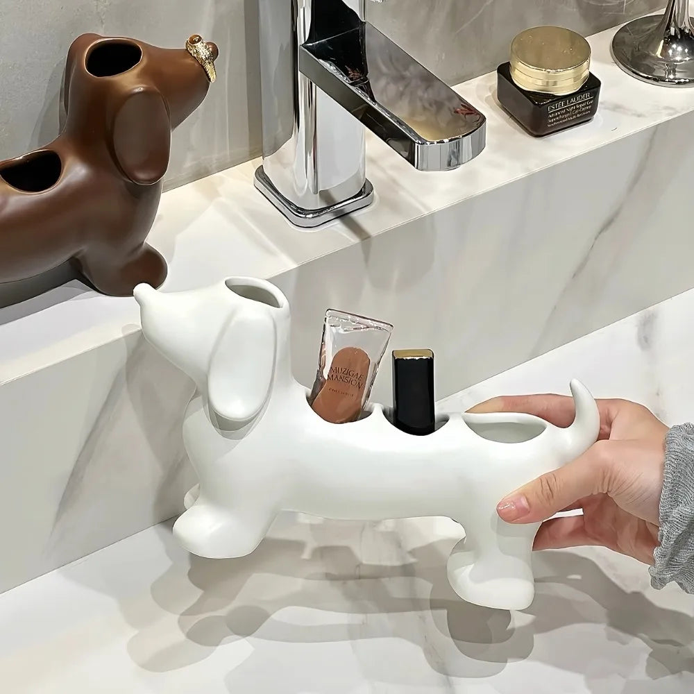 BowLift | Sausage Dog Multi-Purpose Bathroom Organizer