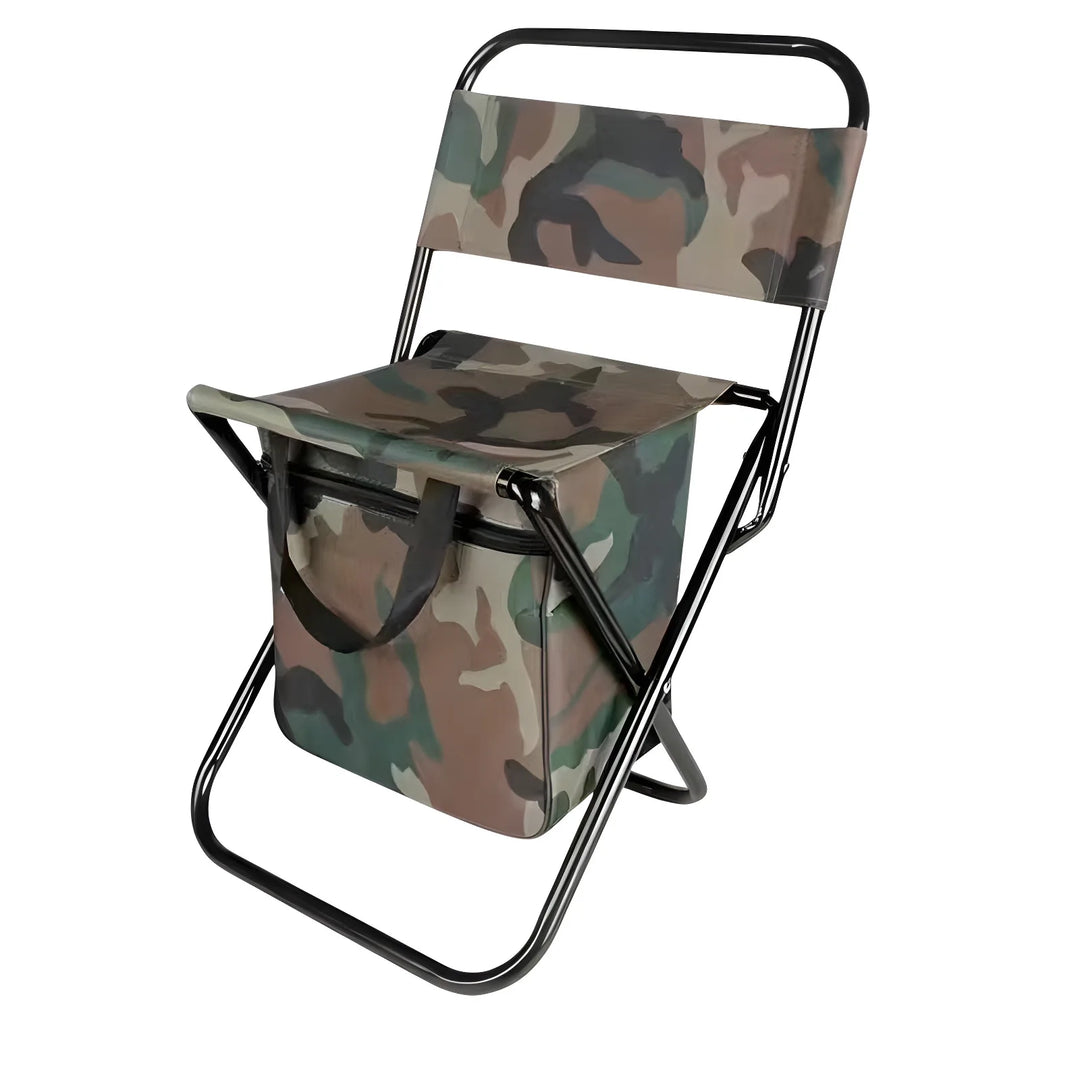 BowLift | Built-in Cooling Bag Portable Folding Outdoor Stool