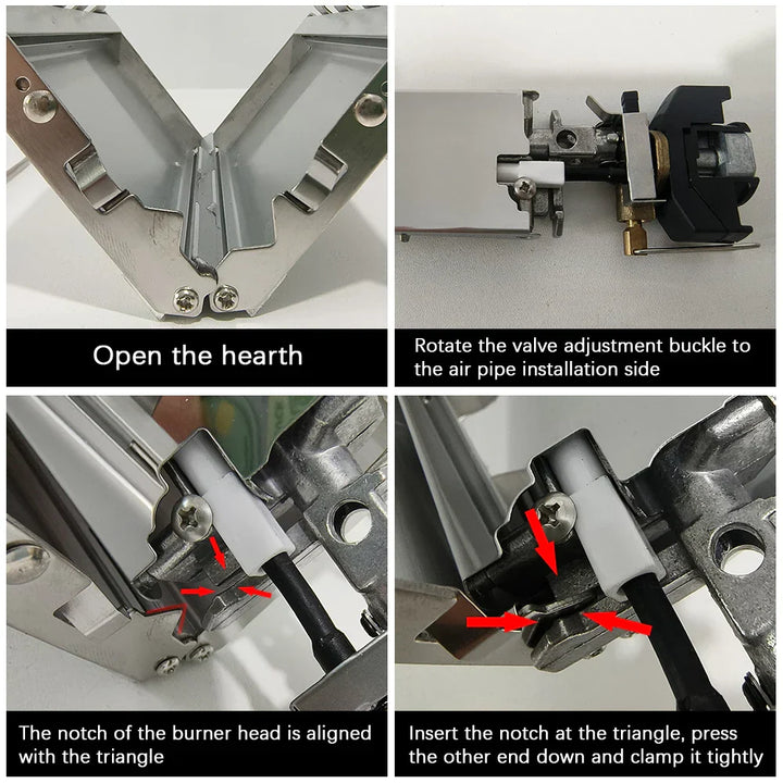 BowLift | Ultralight Collapsible Outdoor Cooking Gas Burner
