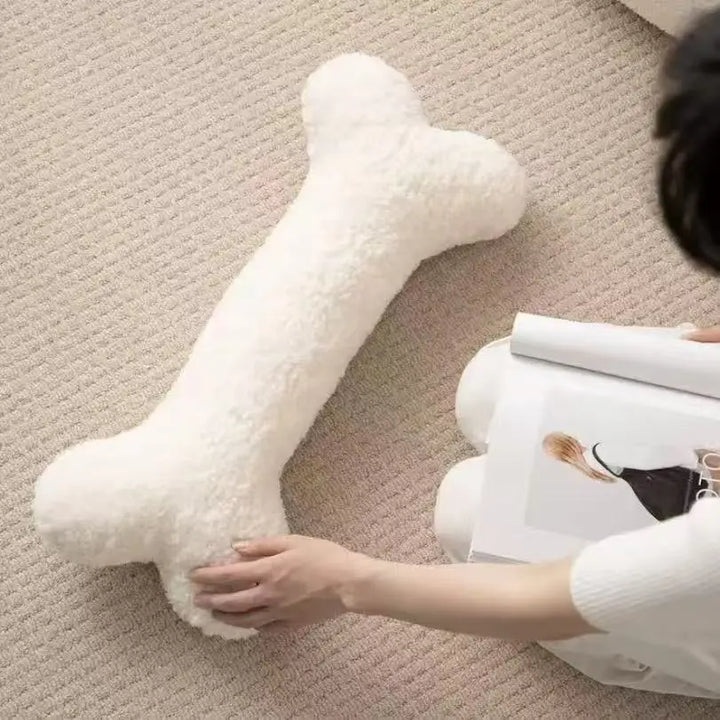 Creative Bone-Shaped Plush Pillow | Bowlift