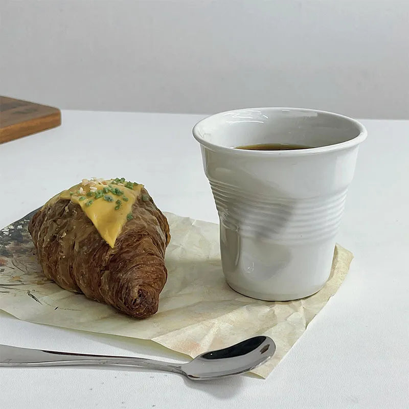 BowLift | Realistic Ceramic Bent Creative Mug
