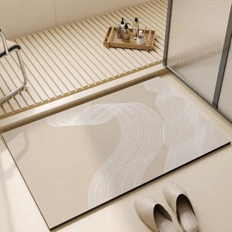 BowLift | Non-slip Diatomite Bath Mat Kitchen Mat Door Mat Shower Mat