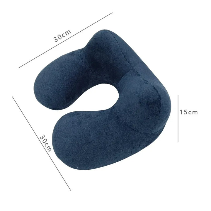 BowLift | Neckiva Neck Pillow | Ergonomic & Ultra-light | Micro-Velours | Portable with Bag