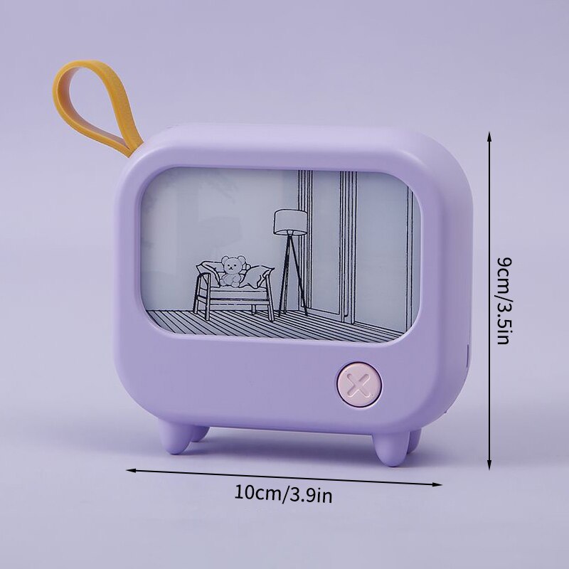 BowLift | Mini Art TV Painting Decor Night Lamp