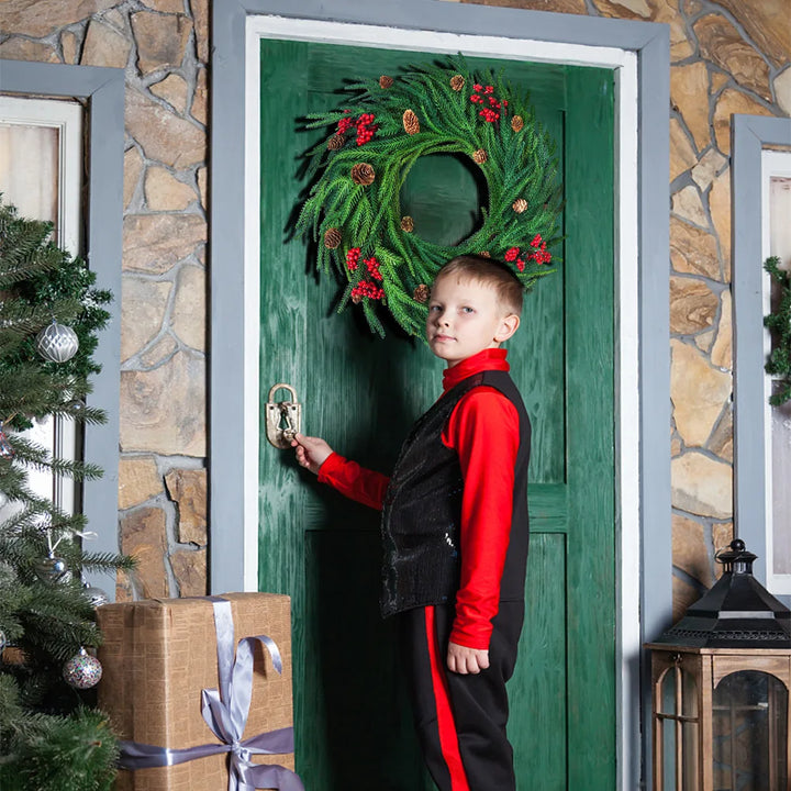 BowLift | Red Berry Christmas Wreaths