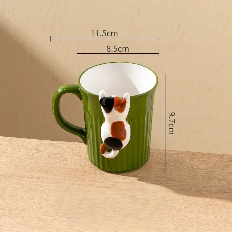 BowLift | Hanging in There Cat Ceramic Mug