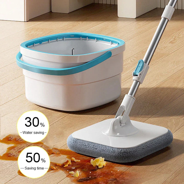 BowLift | Cleanvora FlexSpin | Spinner Mop System | Hands-Free & Hygienic | 2.5L Bucket