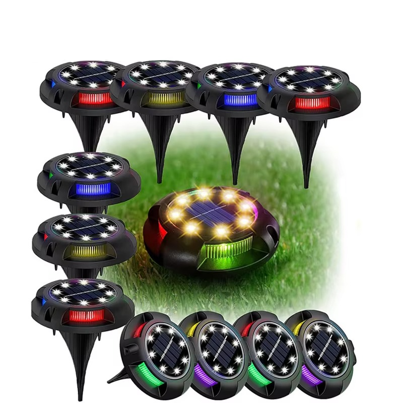 BowLift | Vibrant Solar Garden Lights – Outdoor Multicolor LED Ground Lights